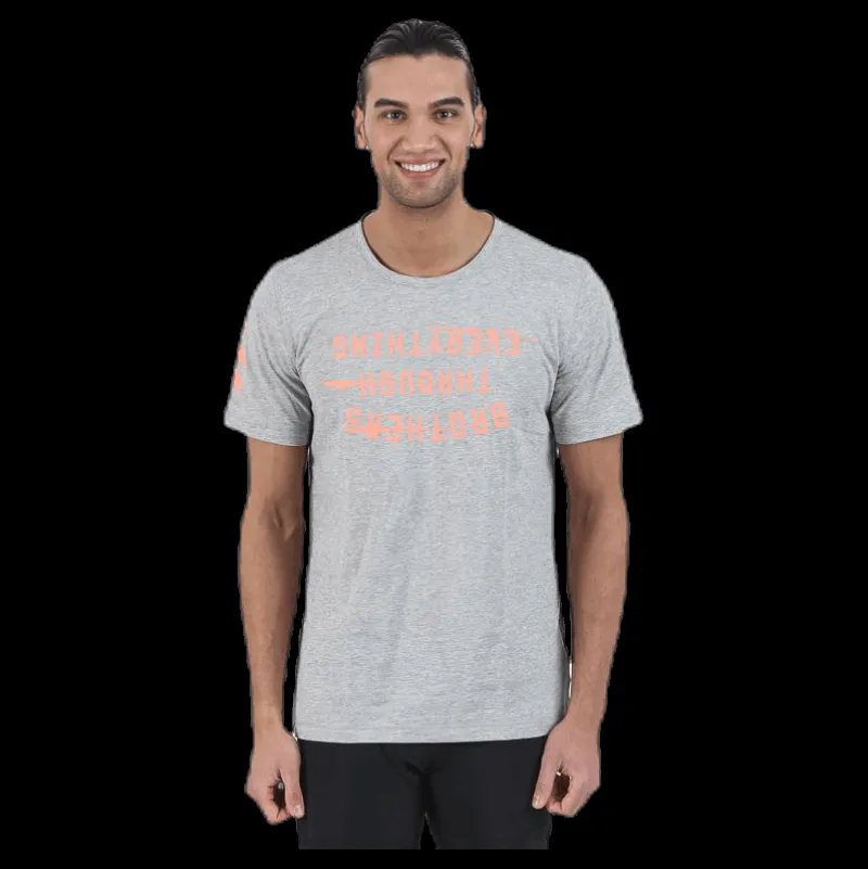 Outlet adidas Harden Tee Grey Grå