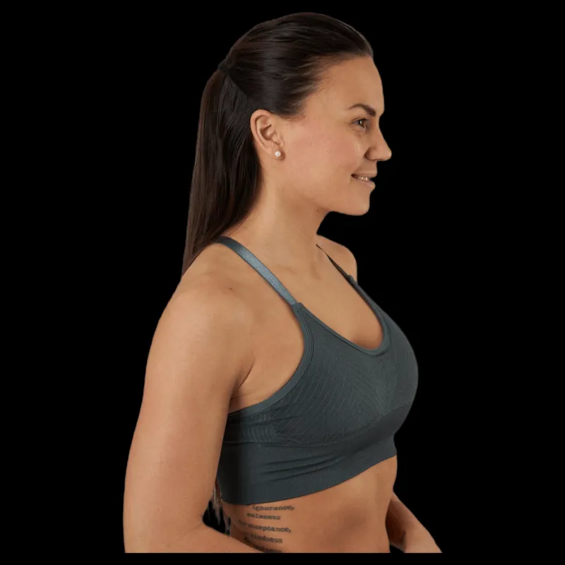 BLACC Hardi Seamless Bra Green Grön Sale