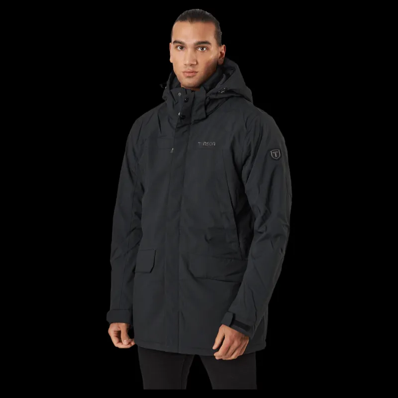 Tenson Harris Jacket Men Black Svart Sale