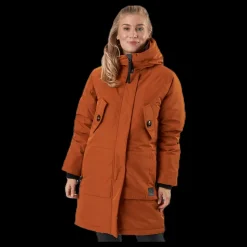 Best Kari Traa Haugamoen Parka Brown Brun
