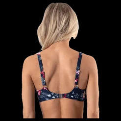 Sale Abecita Hawaii Unique Wire Bra Blue/Patterned Blå och Mönstrad