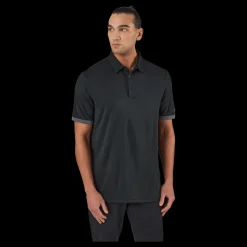 Clearance adidas HEAT.RDY Polo Shirt Black Svart