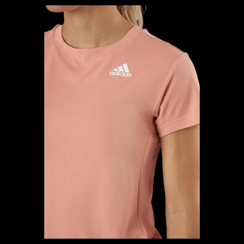 adidas Tennis Heat.rdy T-shirt 000/coral Rosa Outlet