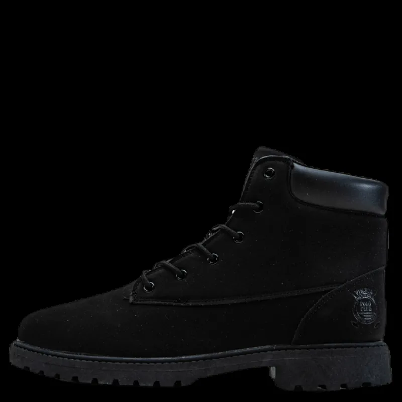 Vinson Polo Club Helenius Boots Black Svart Online