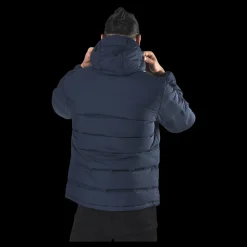 adidas Helionic Down Hooded Jacket Legend Ink Svart Best