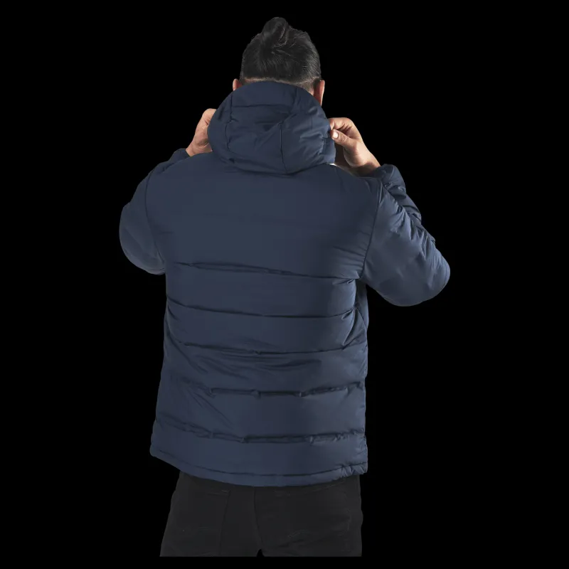 adidas Helionic Down Hooded Jacket Legend Ink Svart Best