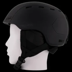 Republic Helmet R510 Black Svart Clearance