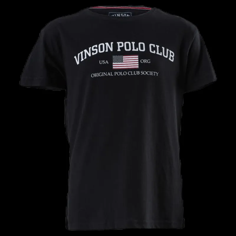 Vinson Polo Club Henley Junior Blue Blå