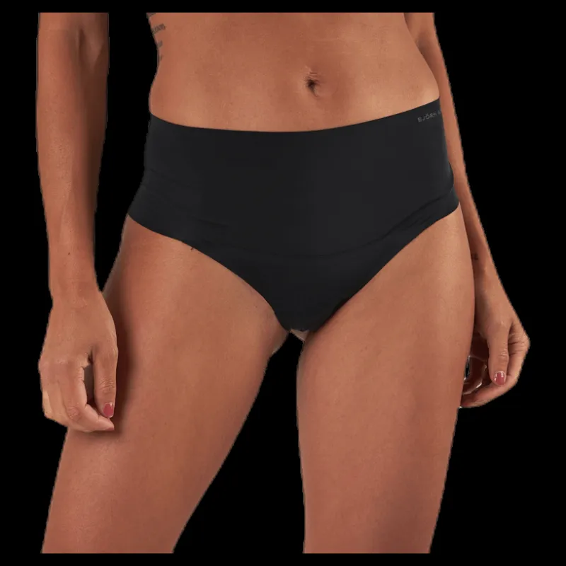 Björn Borg Henni Solid High Waist String Black Svart Discount