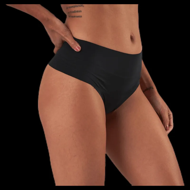 Björn Borg Henni Solid High Waist String Black Svart Discount