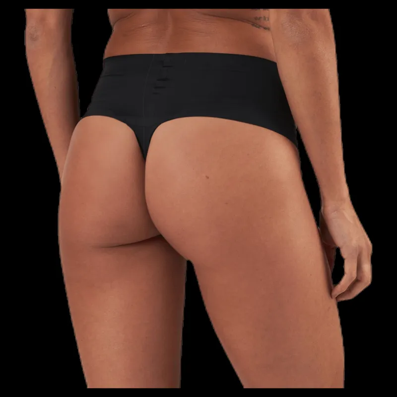 Björn Borg Henni Solid High Waist String Black Svart Discount