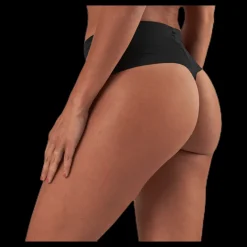 Björn Borg Henni Solid High Waist String Black Svart Discount
