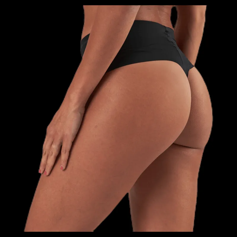 Björn Borg Henni Solid High Waist String Black Svart Discount
