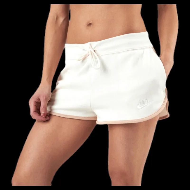 Nike Heritage Fleece Short White Vit Outlet