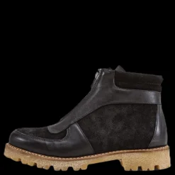 Hot Pieces Herla Leather Boot Black Svart