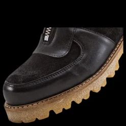 Hot Pieces Herla Leather Boot Black Svart