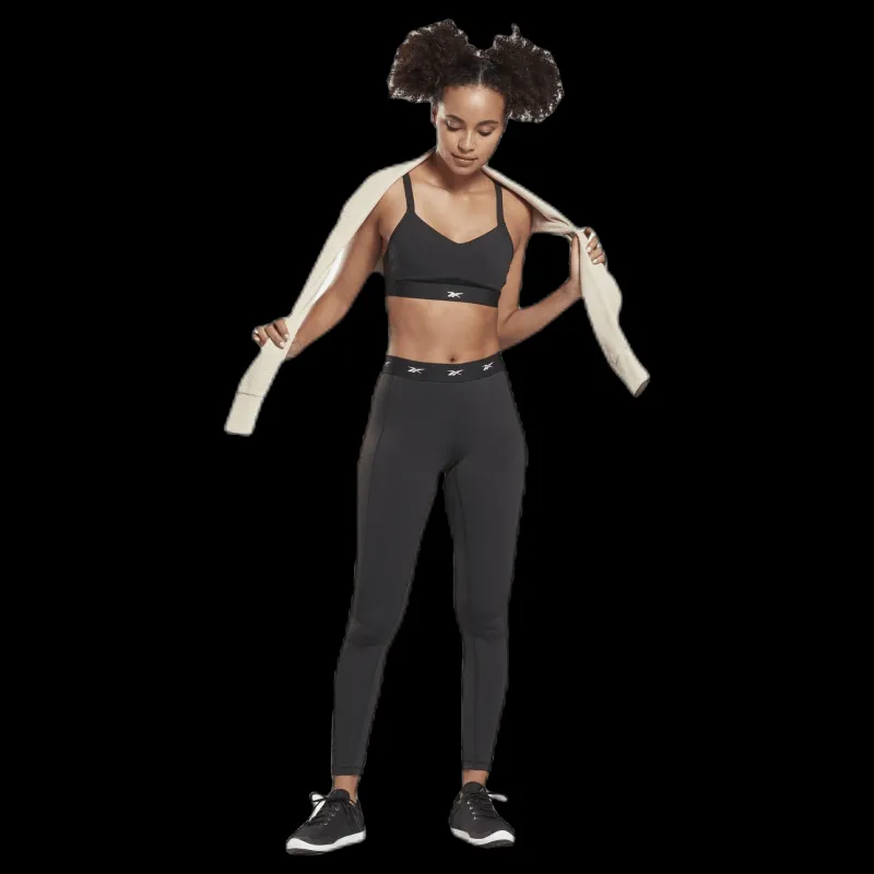 Reebok Hero Strappy Padded Bra Black Svart Sale