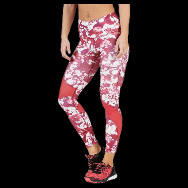Under Armour HG Armour Ankle Crop Print Pink Rosa Best