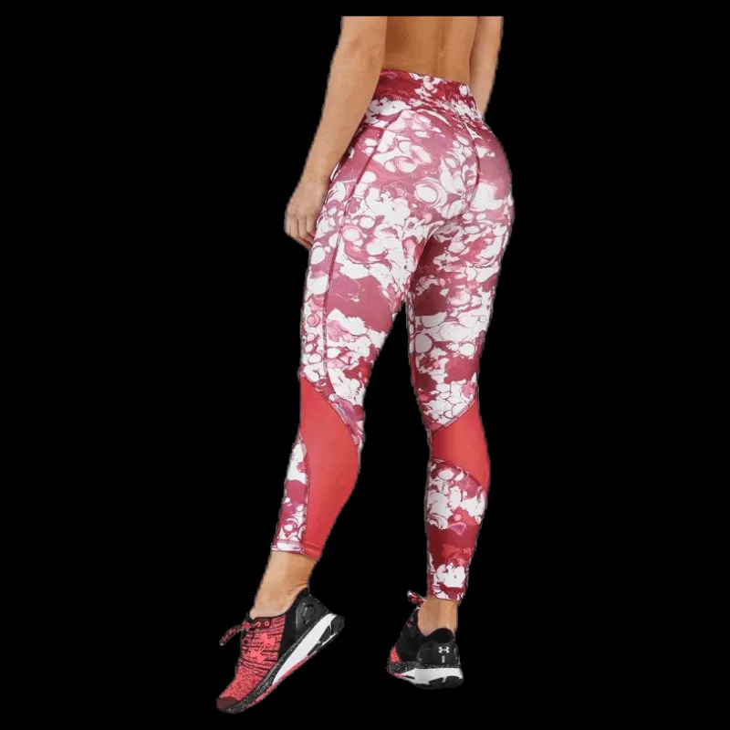 Under Armour HG Armour Ankle Crop Print Pink Rosa Best