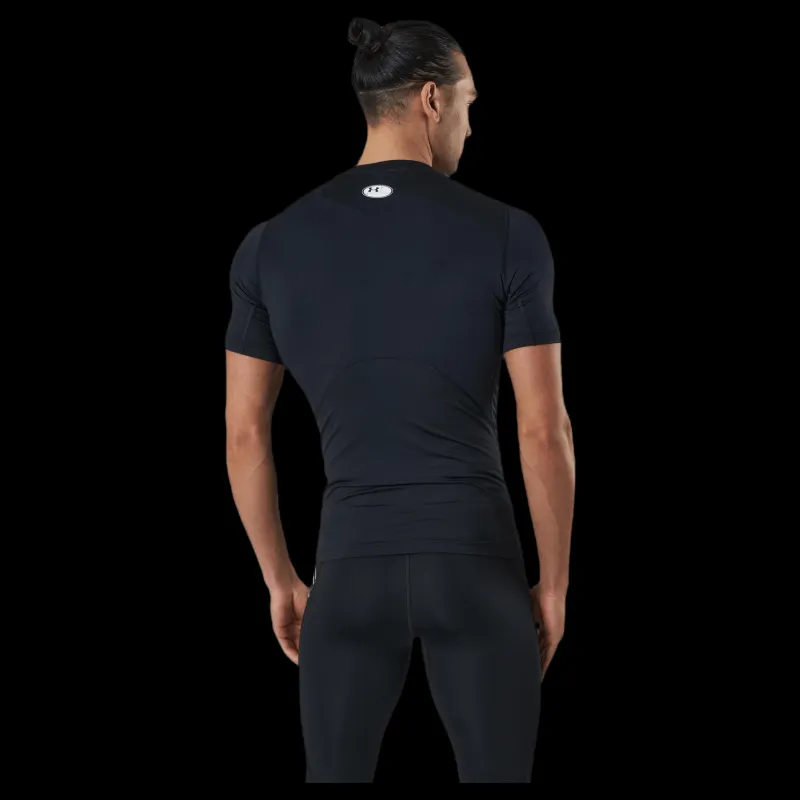 Under Armour HG Armour Comp SS Black Svart