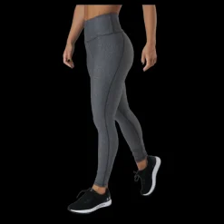 Under Armour Hg Armour Hirise Leg Charcoal Light Heather Grå