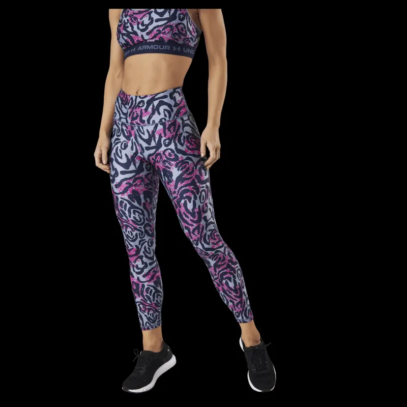 Under Armour HG Armour Prt 7/8 Leg NS Blue Blå Best