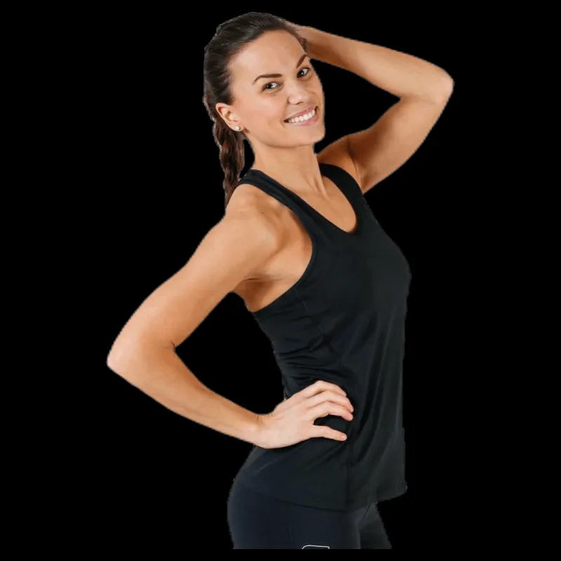 Outlet Under Armour HG Armour Racer Tank Black Svart