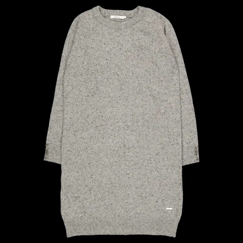 Best Sätila of Sweden Högalid Dress Grey Melange Grå
