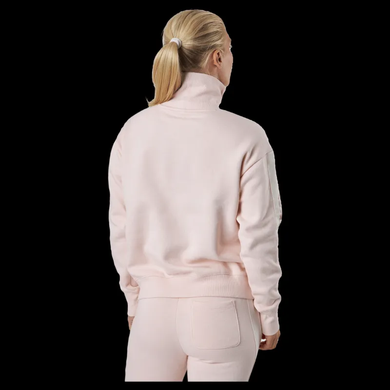 New Champion High Neck Sweatshirt Ps075 Rosa