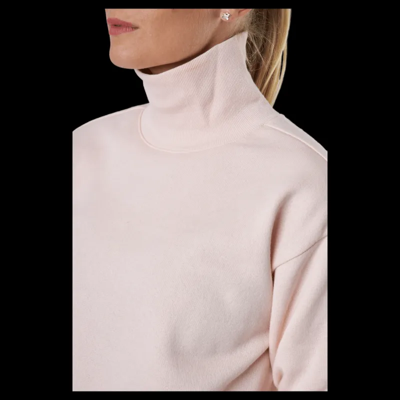 New Champion High Neck Sweatshirt Ps075 Rosa