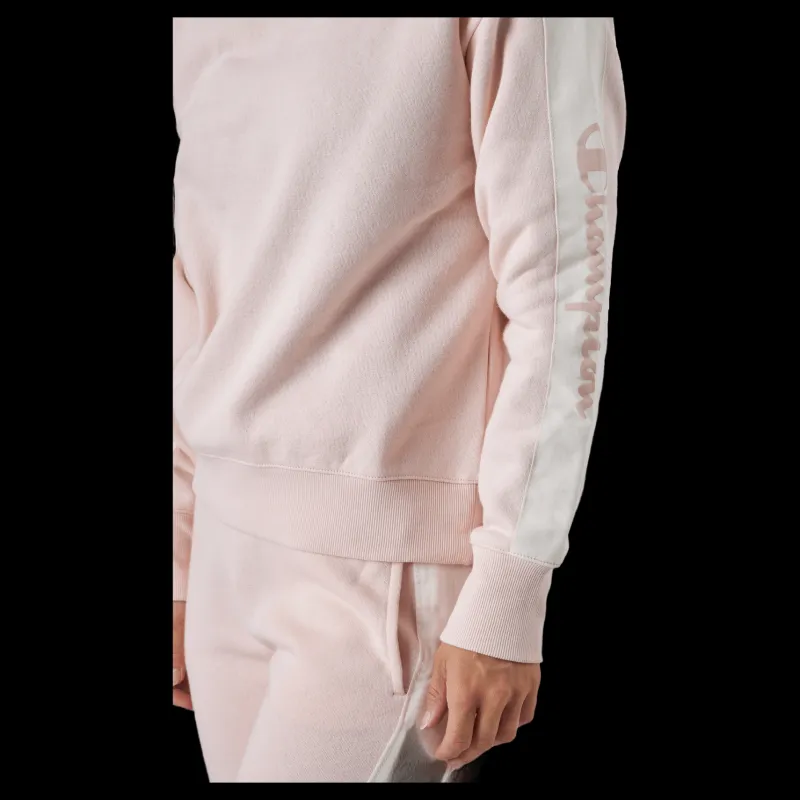 New Champion High Neck Sweatshirt Ps075 Rosa