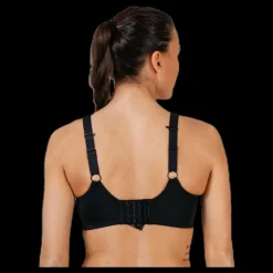 Online Stay in place High Support Sports Bra H Black Svart