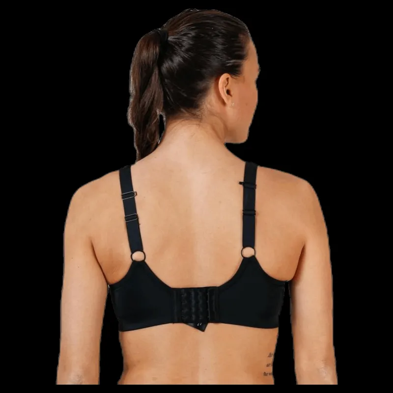 Online Stay in place High Support Sports Bra H Black Svart