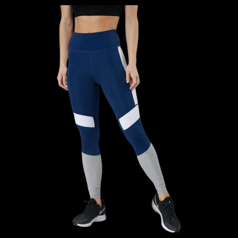 Björn Borg High Waist Block Tight Blue Blå Discount