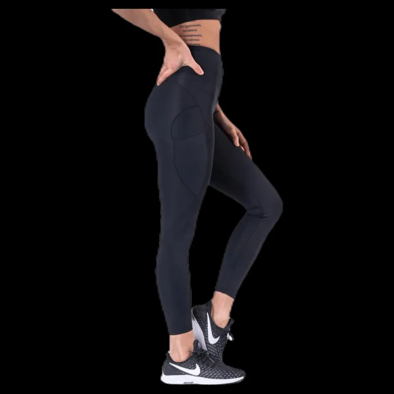 New Better Bodies High Waist Leggings Black Svart