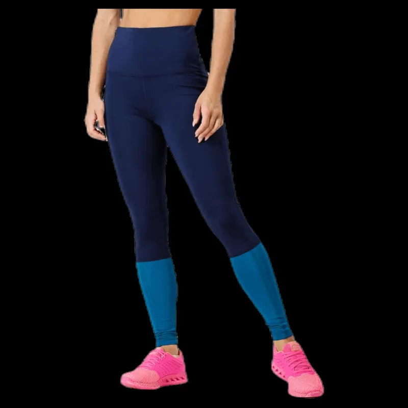 ASICS High Waist Tight Blue Blå