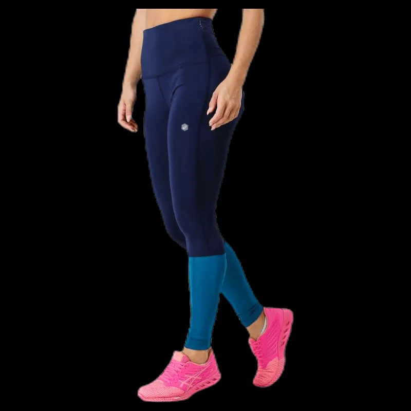 ASICS High Waist Tight Blue Blå