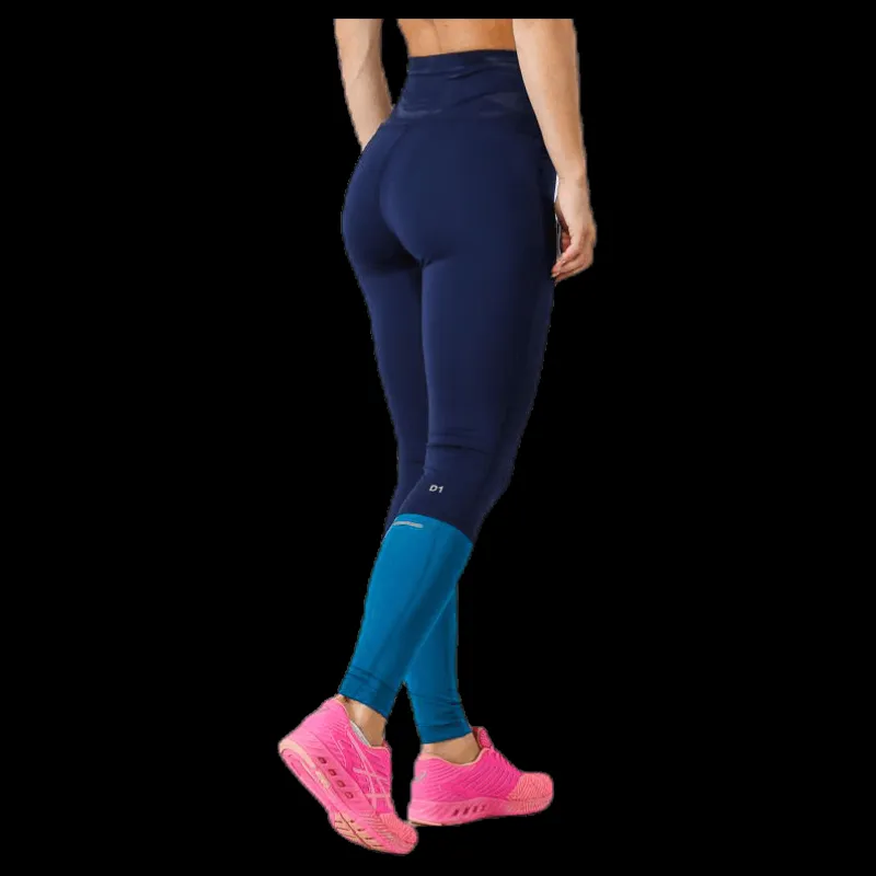 ASICS High Waist Tight Blue Blå