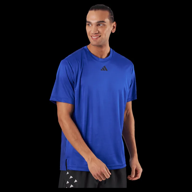Hot adidas HIIT Base Training T-Shirt Lucblu/Prefuc/Silvmt Blå