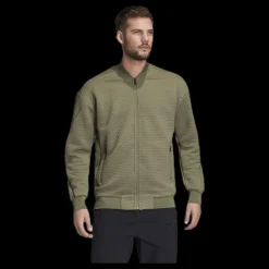 adidas Hike Fleece Jacket Green Grön