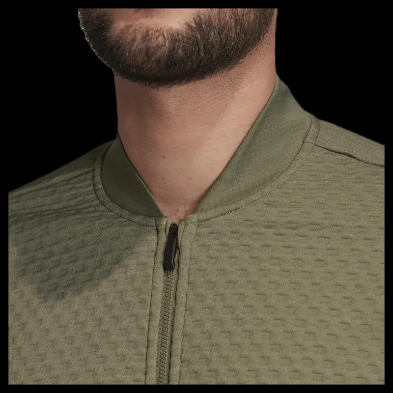 adidas Hike Fleece Jacket Green Grön