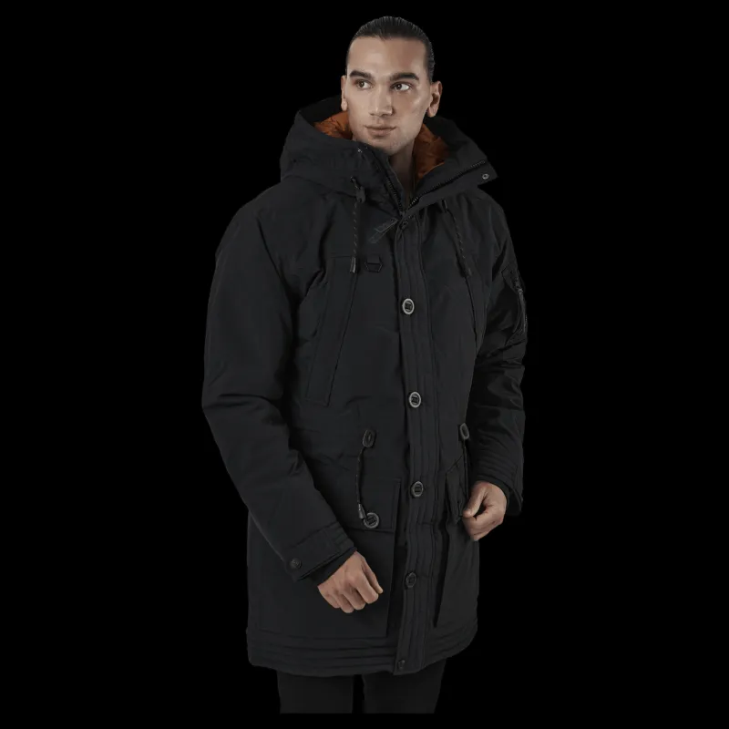 New Tenson Himalaya Ltd Jkt M Black Svart