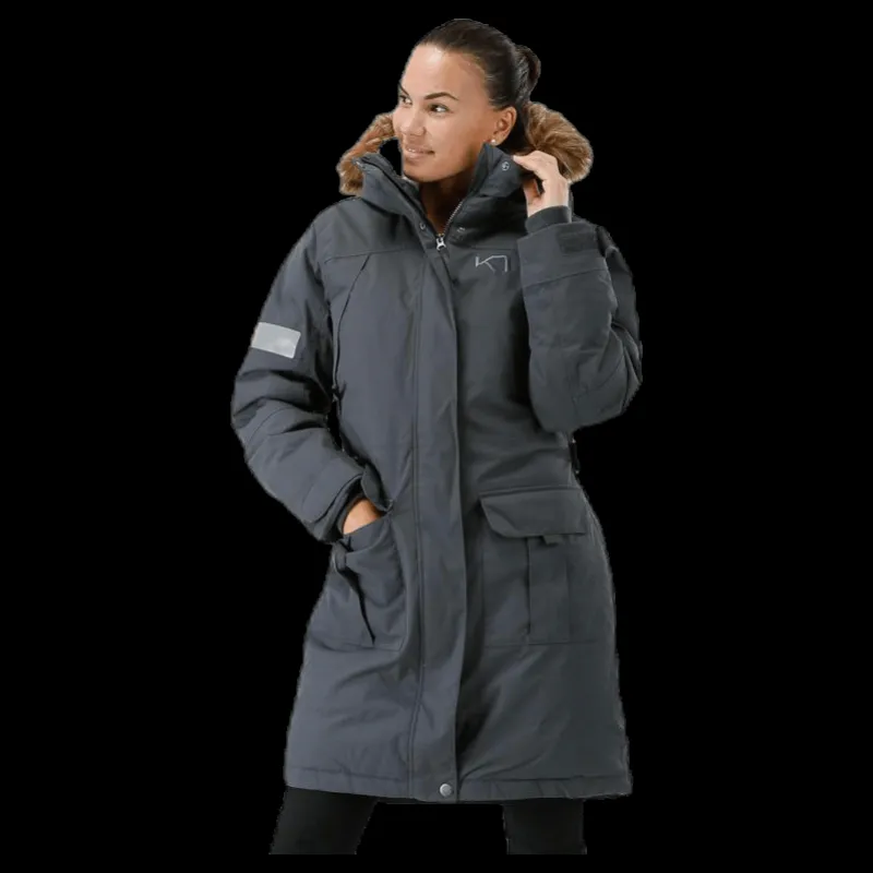 Hot Kari Traa Himle Parka Grey Grå