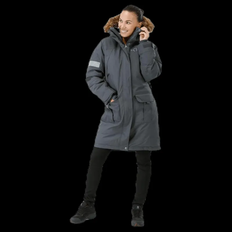 Hot Kari Traa Himle Parka Grey Grå