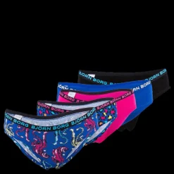 Björn Borg Hipster Energy Leo och Tiger Junior 5-Pack Patterned Mönstrad Hot