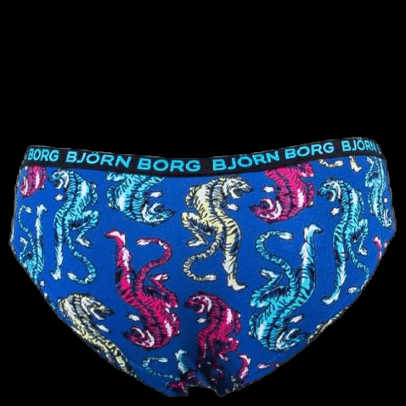Björn Borg Hipster Energy Leo och Tiger Junior 5-Pack Patterned Mönstrad Hot
