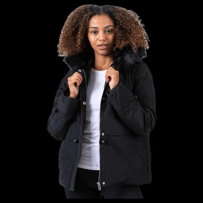 Pieces Hira Puffer Jacket Black Hot