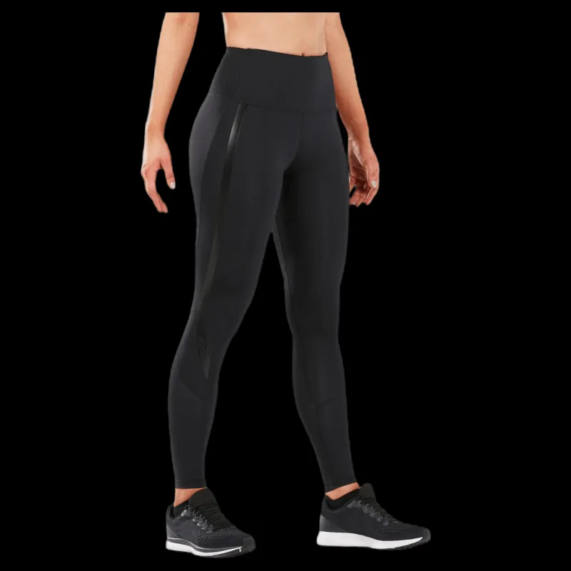 Online 2XU Hi-Rise Compression Tights W Black Svart