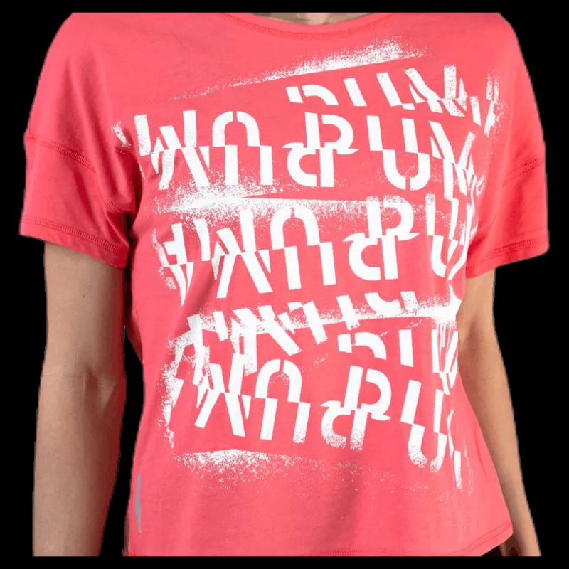 Best Puma HIT Feel It Tee Pink Rosa