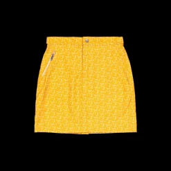 Tuxer Hollie Reco Skort Flame Orange Print Gul Online